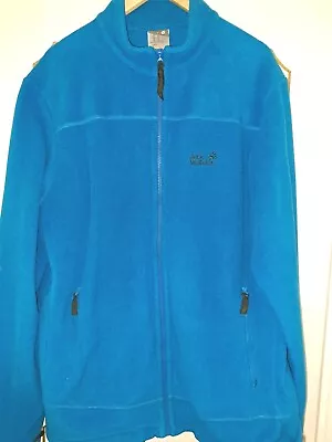 *SALE* Jack Wolfskin Nanuk Polartec Blue Fleece Perfect Condition-SIZE 48/XXL • £16