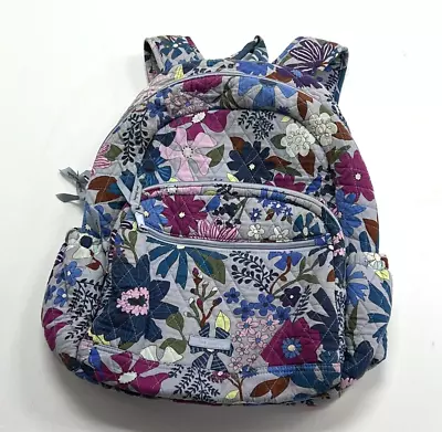 Vera Bradley Women's Lily Essential Multicolor Shoulder Strap Quilted Backpack • $13