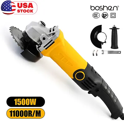 Boshen 7.5 Amp 4.5 In Small Angle Grinder Kit Tool Variable Speed Cut-off • $34.89