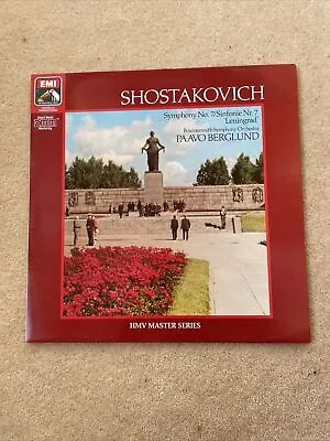 Lp Shostakovich Symphony No.7 Leningrad Berglund HMV EG 2911351 Near Mint • £20