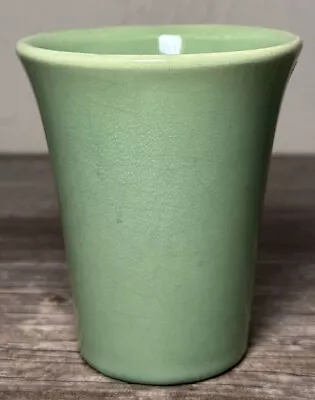 Vintage Bauer USA 4  Green Pottery Planter • $19.99