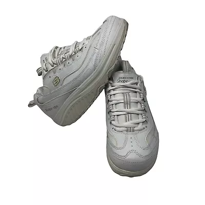 Skechers Shape Ups Slip-Resistance Toning Work Walking Shoe Women’s Size 7 • $17.99