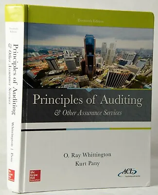 $19.49 • Buy Principles Of Auditing & Other Assurance Services | Kurt Pany And O. Whittington