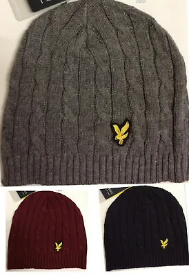 Lyle And Scott Beanie Hat For Men Perfect For Winter • £7.01