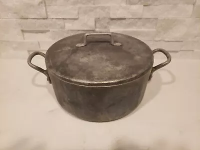 Vintage MAGNALITE GHC PROFESSIONAL 5 Qt 4.5 L Stock Pot Dutch Oven Pan Lid • $44.99