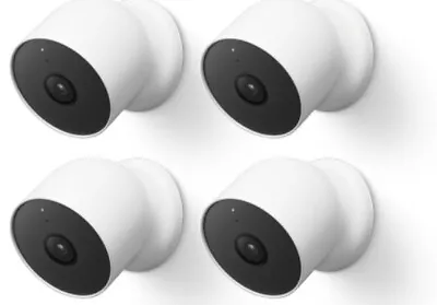 Google Nest Cam Indoor Or Outdoor (4-Pack) • $860