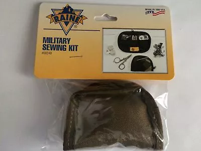 Raine Inc US Military Style Portable Sewing Kit Coyote Brown Field Gear #0024CY • $16.99