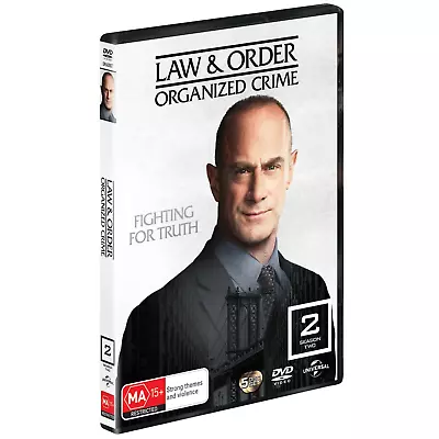 Law & Order Organised Crime - Season 2 (Region 2 & 4) DVD NEW/Sealed Series • £28.99