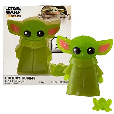 Star Wars Baby Yoda Grogu Mandalorian Valentine's Gift Gummy & Mini Frog 6 Oz • $5.99