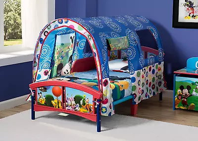 Toddler Tent Bed Mickey Mouse Unisex Perfect For Changing Crib To Bed. • $110.99