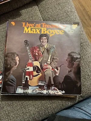 Vintage Vinyl Record Album LP Max Boyce Live At Treorchy Rugby Club • £11.06