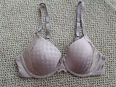 M&S Underwired Full Cup T-Shirt Bra 34C Ultimate Comfort Memory Foam • £5.25