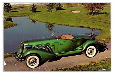 1960s Automobilorama 1935 Auburn Model 851 Car- Harrisburg Pennsylvania Postcard • $3.50