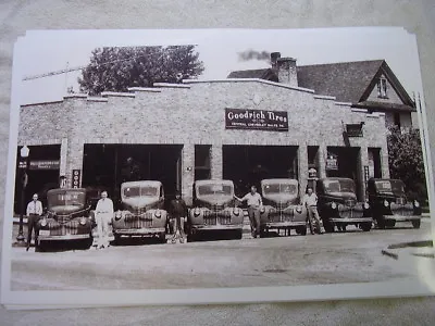 1946 Chevrolet  Trucks  Lined Up In Front Of Dealer  11 X 17  Photo  Picture    • $27.09