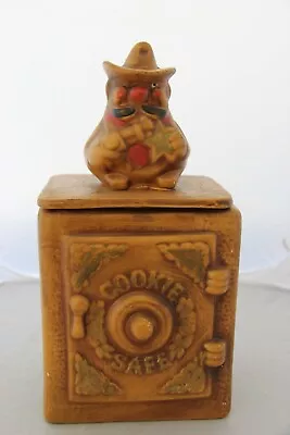  California Originals Rare Vintage Ceramic Sheriff Cookie Safe Cookie Jar • $49.99