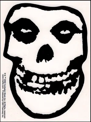 Sticker - Misfits Crimson Ghost Skull Punk Rock Music Band Horror Decal #15782 • $6.99