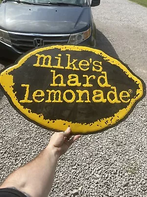 Mikes Hard Lemonade BEER SIGN Tin Metal Sign Man Cave Bar Sign Advertise • $30