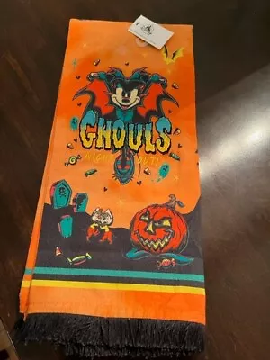 2023 Disney Parks Halloween Minnie Mouse Ghouls Night Out Kitchen Dish Towel NEW • $14