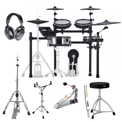 $6769.59 • Buy Roland TD-27KV2 E-Drum Drums / Percussion+Hardware+Headphones+ Keep Drumsticks
