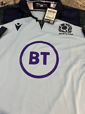 Scotland Rugby Macron Away Shirt. BNWT Mens Size XXL • £24.99