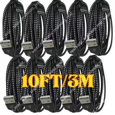 10ft USB C Fast Charger Cable Lot For Samsung Android TypeC Charging Cord 10PACK • $35.91