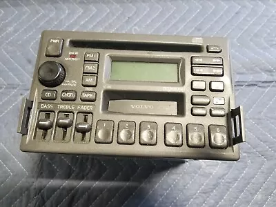 1998-2000 Volvo V70 S70 V70R Head Unit AM-FM Radio W/ Cassette Player OEM #306AN • $74.99