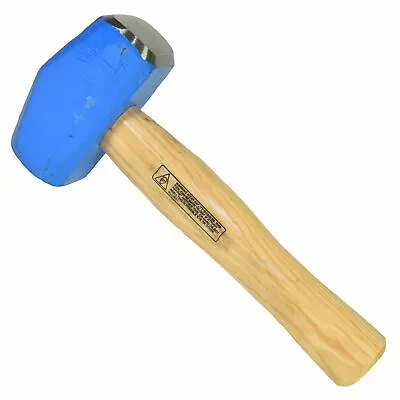 £14.39 • Buy Double Face Sledge / Lump Hammer Genuine Hickory Handle Shaft 4Lbs 1.81kgs