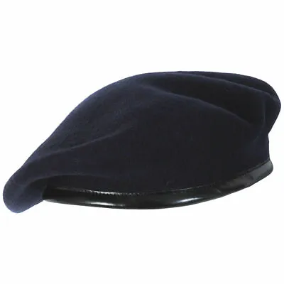 Beret Cap Hat Wool Military Army French Men's Women's Blue Black Green Maroon • $11.74