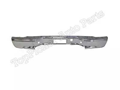 Rear Step Bumper Chrome Face Bar For 1999-2007 Silverado Sierra (StepSide Bed) • $279.25