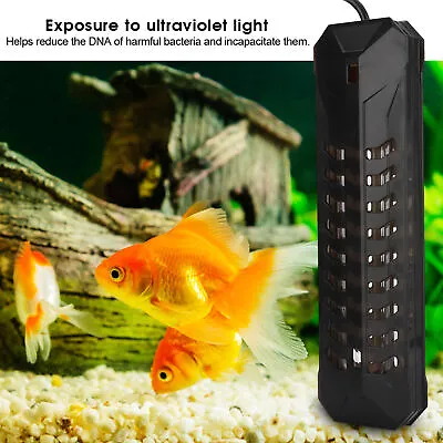 Aquarium Submersible UV Light Pond Fish Tank Steriliza Hen • £23.16