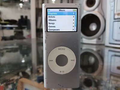 Apple Ipod Nano 2nd Gen 4gb  (a1199 | Pa426x) Silver • $38.95