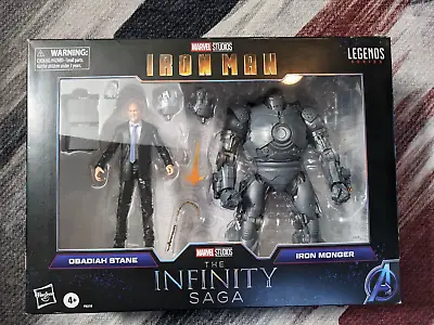 Hasbro Marvel Legends Obadiah Stane Iron Monger 6  Boxed Set - Iron Man NIB • $58.99