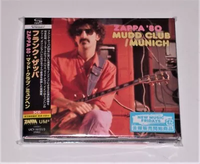 Frank Zappa - Zappa '80 Mudd Club/munich 3 Shm-cd • $64.75