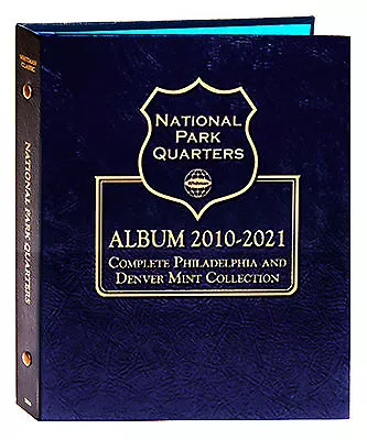 Whitman Coin Album 3057 National Park Quarter 2010-2021 P&D Mint  Book  25 Cent • $28.80