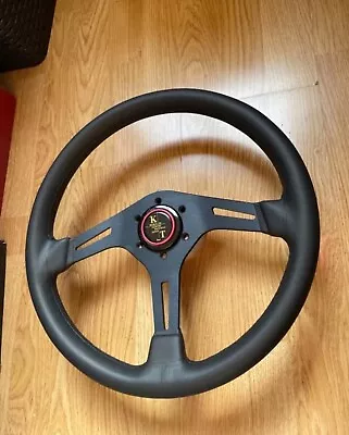 Kei Office Steering Wheel Horn 90s For Nismo Nardi Momo HKS TRD AE86 Tom’s S13 • $949