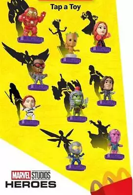 2020 McDONALD'S MARVEL STUDIOS HEROS HAPPY MEAL TOYS Choose Your Character • $1.99