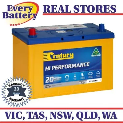 N70ZZMFC : Century 12V 720cca Automotive Battery For 4X4 Toyota Hi Lux Land Cr • $254