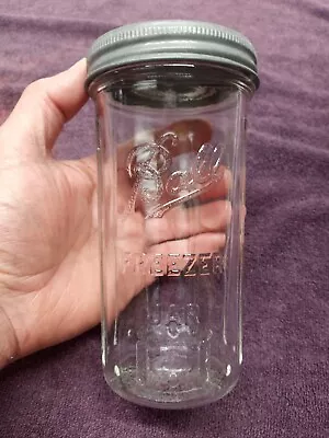 Vintage BALL FREEZER JAR CANNING JAR METAL LID • $24.99