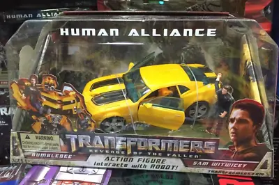 Transformers Bumblebee & Sam Witwicky Human Alliance Robot Action Figure Toy • $30.99