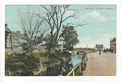 Enfield - Turkey Street - Old Middlesex Postcard • £1.99