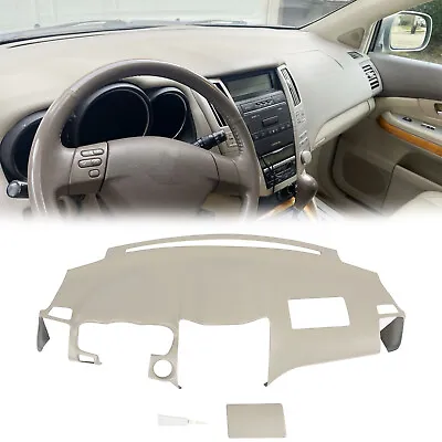 Taupe Gray Molded Dash Cover Dashboard Cover Cap For 2004-2009 Lexus RX330 RX350 • $145