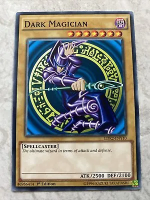 Yugioh - Dark Magician - LDK2-ENY10 - Common 1st Edition - Legendary Decks 2 -B • $8.88