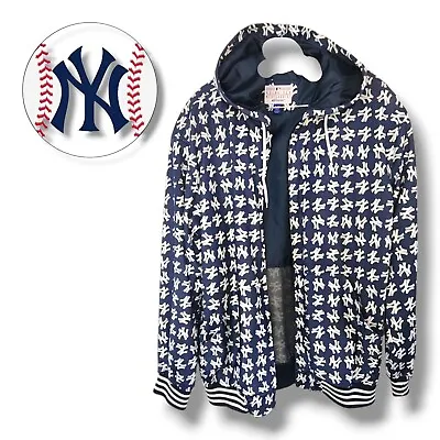 G111 NY Yankees MLB Hoodie Jacket Mens Size XL Polyester Zip Up Pockets • $35.99