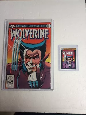 Wolverine #1 1982 Frank Miller With 1990 Impel #133 Most Valuable Comics Card • $250