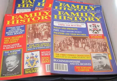 Family History Monthly 1999   All For Only £4.95 Post Free • £4.95