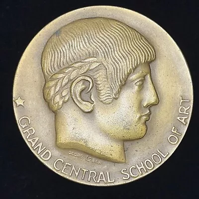 Grand Central School Of Art Medal - 1926 - MACO - Georg Lober • $7.19