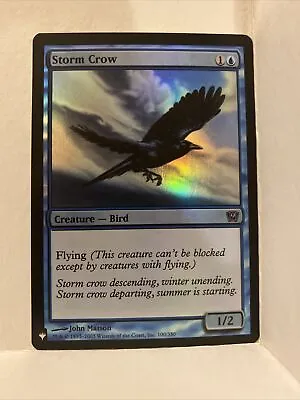 MTG Storm Crow Mystery Booster - 9th Edition 100/359 Foil Common NM • $5.14