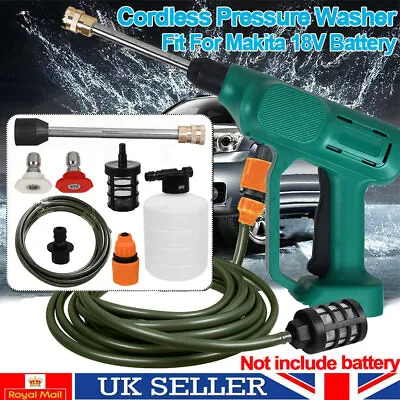 £41.99 • Buy For Makita 18V Electric Cordless Pressure Washer High Power Jet Wash Car Cleaner