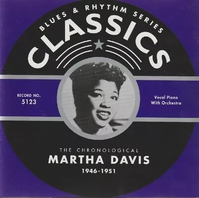 Martha Davis - The Chronological 1946 To 1951 (2004)   • $6.22