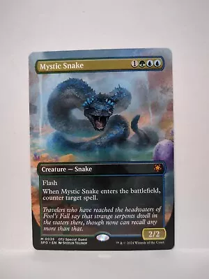 MTG Mystic Snake Special Guests SPG 35/264 Regular Mythic • $5